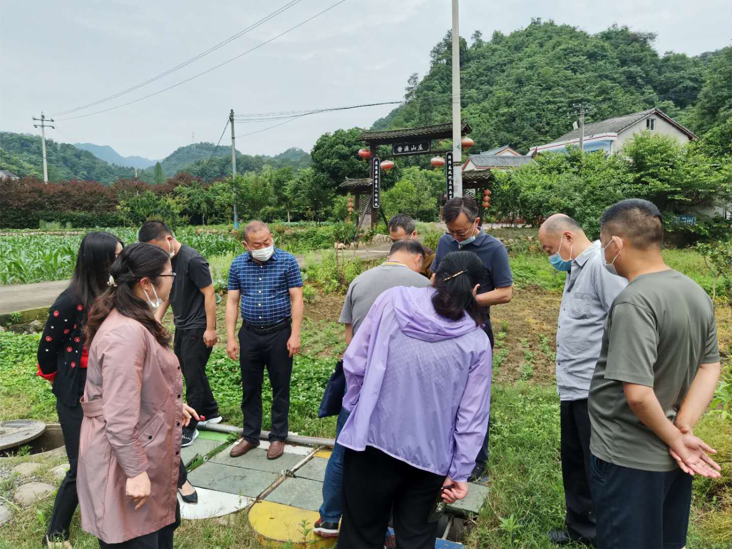 省农业农村厅来我市调研 农村“厕所革命”工作